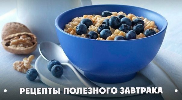 Рецепты полезного завтрака
